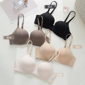 Vente en gros de soutien-gorge sans couture de haute qualité soutien-gorge de sport grande taille pour femmes sous-vêtements confortables froncés sans <span class=keywords><strong>jantes</strong></span>, - Product Image 2