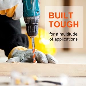 Fryic – jeu de forets de maçonnerie pour carrelage, brique, ciment, béton, verre, bloc de cintrage en plastique, bois, métal - Product Image 5