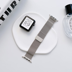 Milanese-<span class=keywords><strong>reloj</strong></span> inteligente para hombre y mujer, pulsera de <span class=keywords><strong>malla</strong></span> de Metal y acero inoxidable con correa Starlight para <span class=keywords><strong>Apple</strong></span> <span class=keywords><strong>Watch</strong></span> serie 8 7, 2023 - Product Image 2