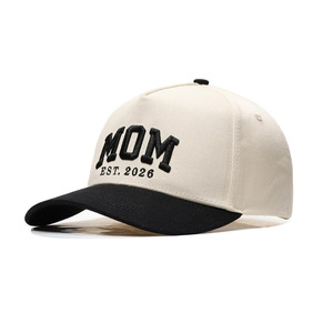 Gorra de Béisbol Bordada con Logotipo Personalizado de Alta Calidad, Gorras Deportivas Vintage de 5 Paneles, Estilo Papá, de Algodón, para Papá y Mamá - Product Image 2