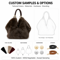 Sac fourre-tout Koo pour femme, style bohème, luxe, fausse fourrure de renard, imprimé léopard, deux anses, fermeture éclair, chaînes, hiver, résistant au froid, pelucheux