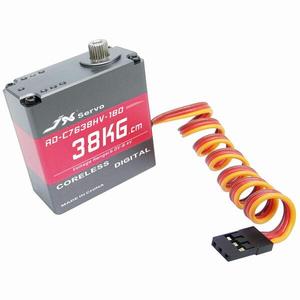 Prix de gros RD-C7638HV-180 38kg.cm 360 Structure de coque entièrement en aluminium sans noyau Robot à direction par détection magnétique - Product Image 2