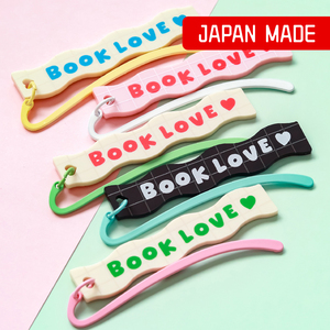 Playful Design Novel Manga Comic <b>Notebook</b> Page Reading White Acrylic Bookmark Custom - Product Image 1