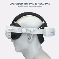 Nouveauté pour Meta Quest 3 : Casque VR avec RGB et Support Tête, 8000 mAh – Accessoires pour Meta Quest 3