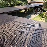 Papan ubin polikarbonat atap tahan air Tiongkok gaya baru pelat dinding besar untuk latar belakang dinding Interior