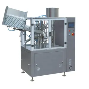 Laminated plastic soft tube aluminum cream bottom body cream ultrasonic sealer and filling machine