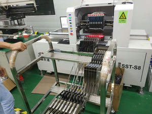 Máquina SMT SST-S6 <span class=keywords><strong>de</strong></span> 6 cabezales con LED, 25000CPH, máquina <span class=keywords><strong>de</strong></span> colocación visual, máquina <span class=keywords><strong>de</strong></span> selección y colocación SMT - Product Image 4