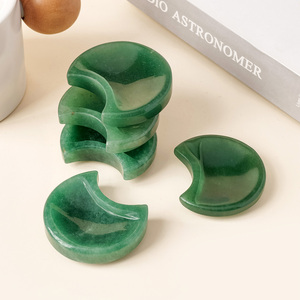 Cuenco de Cristal de <span class=keywords><strong>Aventurina</strong></span> Natural con Forma de Corazón y Luna para Limpieza Energética, Sanación, Reiki, Decoración del Hogar y Meditación, Venta al Por Mayor - Product Image 6