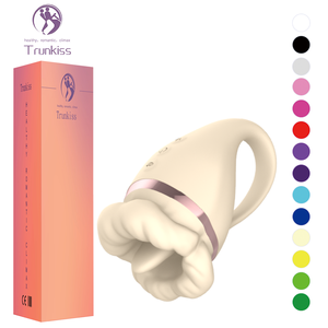 Vibrateur à langue Big Mouth, 10 <span class=keywords><strong>Hz</strong></span>, stimulation par vibration de la langue pour le point G, jouet sexuel, recharge USB, vibrateur féminin - Product Image 1
