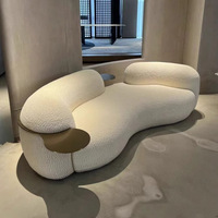 OEM ODM Nordisches Sofa für Gewerbliche Nutzung Maßgefertigtes Hotel-Apartment-Lobby Großhandel Innenarchitektur-Projekt Ecksofa-Set