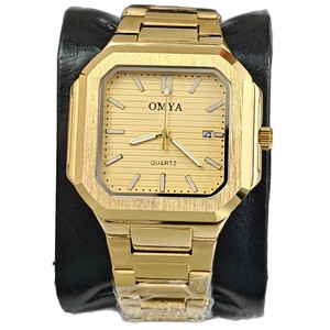 Orologio di Lusso da <span class=keywords><strong>Uomo</strong></span> Personalizzato OEM, Design Classico Quadrato, Cinturino in <span class=keywords><strong>Acciaio</strong></span>, Movimento al Quarzo - Product Image 4