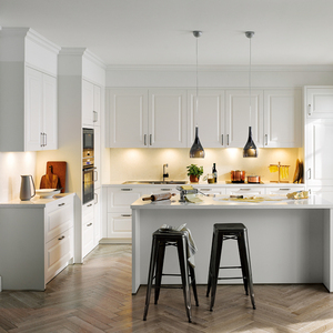 <span class=keywords><strong>ไม้</strong></span>เนื้อแข็งประตู<span class=keywords><strong>ไม้</strong></span>เนื้อแข็งหรูหราสไตล์ยุโรปโมเดิร์นตู้ครัว - Product Image 2