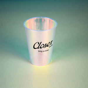 Gobelet personnalisé de haute qualité avec étiquette moulée en relief, résistant aux hautes températures, pour boissons - Product Image 1