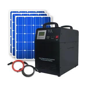 Système solaire portable 40kw pv 5 kw production d'énergie système solaire alimentation domestique 80a solaire pour générer de l'énergie pour mon appartement