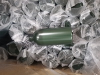 Muestras Gratis, Botella de Plástico Mate Personalizada para Aceite de Oliva de 500 ml, 750 ml, 1000 ml con Tapa de Rosca, Botella Flexible