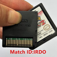 Cartouche de jeu rétro DS pour Pokémon Blanc et Blanc 2 et Pokémon Noir et Noir 2, cartes de jeu US EUR