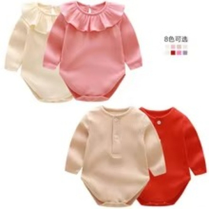 ZZH477 - Manteau en coton doublé automne-hiver pour garçons et filles, fermeture à simple boutonnage, chaud et décontracté, motif imprimé pour bébé - Product Image 2