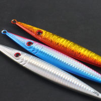 Leurre métallique de pêche en jigging lent, lumineux, pour eau salée, qualité couteau, 150g 200g 250g