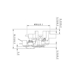 Hullo-termostato ajustable bimetal, productos de China, KST-98B, control de temperatura - Product Image 2
