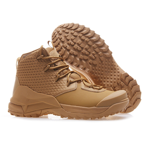 DF22 Mesh <b>Hiking</b> <b>Boots</b> Breathable Outdoor All Seasons Lace-Up High Top Beige - Product Image 2