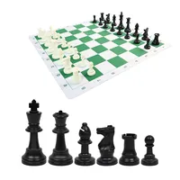 अमेज़न बेचता गर्म शतरंज सेट टूर्नामेंट के लिए मानक क्लब शतरंज टुकड़े 20 "x 20" के साथ 2-1/4 "चौकों शतरंज बोर्ड