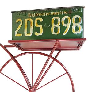 Jardinières de fleurs de vélo en fer forgé nouveaux pots en métal enduit de poudre pour utilisation de pépinière de maison de jardin intérieur et extérieur - Product Image 3