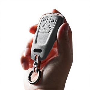 SNBLO ออดี้ คิว7 เอ6 เอ8 ลักชัวรี่ สำหรับปลอกกุญแจรถยนต์ป้องกันรอยขีดข่วน - Product Image 2