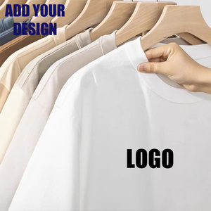 T-shirt en coton premium 400 GSM de haute qualité, col rond, décontracté, imprimé, homme, uni, personnalisable, vente en gros pour hommes - Product Image 1