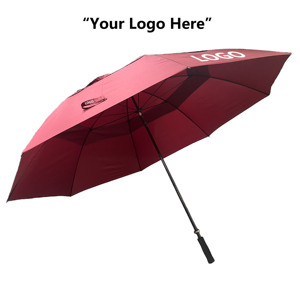 Parapluie de golf MUANAL extra large de 180 cm, robuste, résistant au vent et imperméable, avec impression de logo personnalisé - Product Image 2