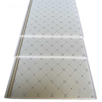 Panneau de plafond en PVC, design moderne, imperméable et ignifuge, pour salon, salle de bain, cuisine, hôtel, avec grille de plafond