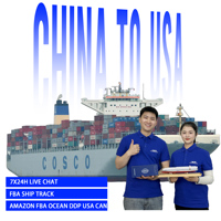 Transitaire DDP pour marchandises diverses de marques chinoises vers les États-Unis, le Canada, le Mexique, le Royaume-Uni, l'Australie (Expédition maritime, routière, Amazon FBA, LCL, FCL, 3PL, Taxe)