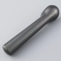 Großhandel umwelt freundliche benutzer definierte Logo runde Muster Metall Self-Fusion Eisport io nierer Kugel löffel für Kekse und Bars