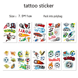 Tatuajes Temporales Premium con Transferencia de Agua de la Copa Mundial de Fútbol para Hombres y Mujeres - Product Image 2