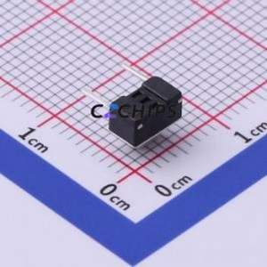 UK-B0215G50-DP25Y Tactile Switch Through hole Switch Single Pole Single Throw Rectangle Button 2.5N Right Angle Insert - Product Image 2