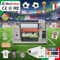 Impresora UV Híbrida de Cama Plana A3 Nueva de Fábrica Directa, Impresora de Rollo a Rollo UV de 30cm para Películas DTF, Pegatinas de Cristal, Etiquetas 3D para Fundas de Teléfono, Balones, Botellas DX7