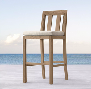 Outdoor Swimming Poolside Furniture 3pcs Teak Wood <strong>bar</strong> <strong>Table</strong> <strong>and</strong> <strong>Stools</strong> - Product Image 3