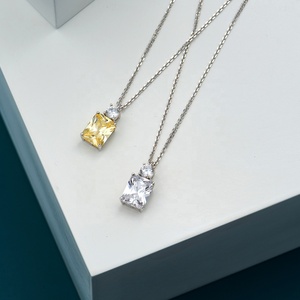 <strong>Mum</strong> <strong>and</strong> <strong>Daughter</strong> Necklace Shine Earing White Gold Cubic Colourful <strong>Jewellery</strong> Set for Loved Female - Product Image 6