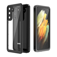 Uslion — coque scellé sous-marine pour téléphone portable, protection anti-rayures, Anti-salissure, étanchéité IP68, pour Samsung S21 ultra, 360