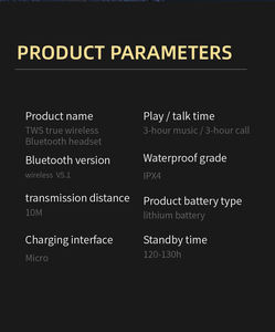 Audífonos E8s TWS con Cancelación de Ruido, <span class=keywords><strong>Auriculares</strong></span> Inalámbricos con Micrófono, Manos Libres, Pantalla LED, para Xiaomi Redmi - Product Image 4