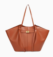 Sac fourre-tout de luxe léger à deux anses pour femme, grande capacité, fermeture magnétique, doublure en PU, idéal pour les trajets quotidiens
