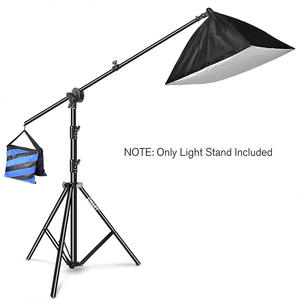 2.1m Projecteur Professionnel Support Film Tiktok 6.9ft Support Photographie Toile De Fond Photo Support De Lumière de Trépied Pour Le Cinéma Vidéo Caméra - Product Image 5