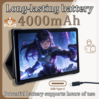 Nouvelle tablette PC Android 12 10,1 pouces MTK Octa Core 3 Go/64 Go 5G WiFi Clavier Écran IPS Utilisation professionnelle