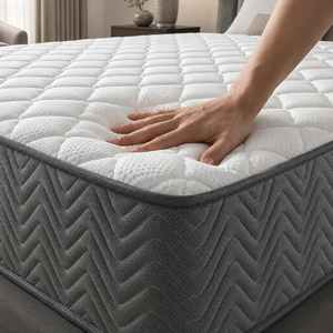 Quilted Foam Orthopedic Mattress Medium Firm Compressed Roll Pack for King Size <b>Bed</b> Mattress Home Furniture - Product Image 1
