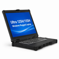 Computadora Portátil Resistente para Exteriores de 14 y 15.6 Pulgadas, Intel Core Ultra 5 7 AI, Windows 11 Pro, 1000nits, Legible Bajo la Luz Solar, Computadora Industrial IP65