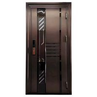 Porte d'entrée principale de style européen PRIMA pour hôtel, en acier inoxydable, portail principal en alliage d'aluminium, portes d'entrée