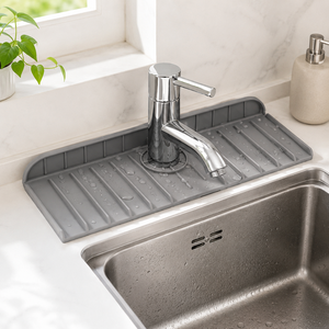 Tapis en silicone pliable et lavable pour éviter les éclaboussures d'eau du <span class=keywords><strong>robinet</strong></span>, pour évier de cuisine et comptoir - Product Image 5