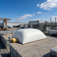 Dôme d'air personnalisé imperméable pour construction en membrane, résistant au feu, pour applications de garage et abri, fourni directement par l'usine