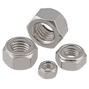 Tuercas hexagonales de acero inoxidable 304 316 M3-M20 DIN 980 <span class=keywords><strong>M</strong></span>, tuercas de seguridad metálicas con torque prevalecedor - Product Image 5