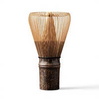 Fouet à Matcha en Bambou de Qualité Professionnelle, Chasen à 100 Dents, Outil Artisanal pour Cérémonie du Thé, Vente en Gros OEM