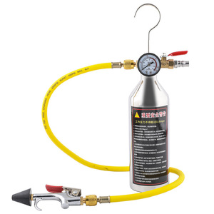 Botella de goteo de acero inoxidable engrosado para limpieza de conductos de aire acondicionado de coche, compatible con todos los modelos. - Product Image 3